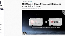 海外权威媒体报道：波场TRON正式成为日本加密资产商业协会（JCBA）准会员