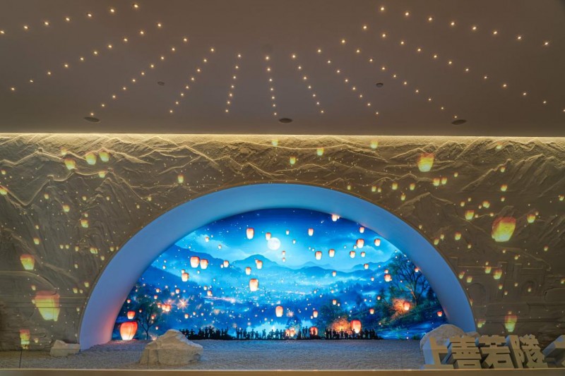 理光投影机×广州隧道博物馆 | 突破投影技术边界，重现历史于壮美光影之间